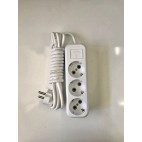 AS-EL ÜÇLÜ 3MT TOPRAKLI PRİZ