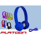 PLATOON PL-2346 MİC. MP3 VE PC KULAKLIK JACKLI (RUBBER)