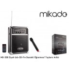 Mikado MD-388 Siyah FM Destekli Öğretmen Toplantı Anfisi