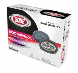 ROSE RS-6950 800W Oval Hoparlör