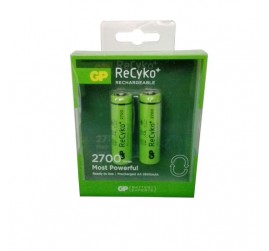 GP ReCyko 2700 mAh 2'li AA Şarjlı Kalem Pil