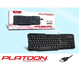 PLATOON PL-144 USB MULTİMEDİA KLAVYE