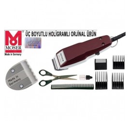 Moser 1400 Traş Makinesi Saç Kesme Seti