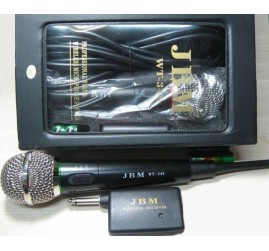 Jbm WT-348 Kablolu Ve Kablosuz Wireless Mikrofon