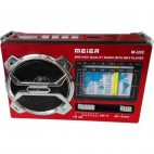 Meier M-U02 Usb/Sd/Mp3 Fenerli Şarjlı Radyo