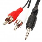 Fully G530A RCA-3,5mm ERKEK Aux 1,5 Metre Kablo (poşetsiz)
