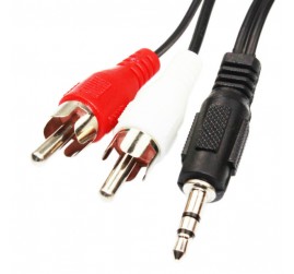 Fully G530A RCA-3,5mm ERKEK Aux 1,5 Metre Kablo (poşetsiz)