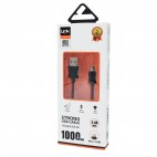LİNKTECH K-558 Strong Micro USB 2.4A 1000mm Şarj/Senkronizasyon Kablosu
