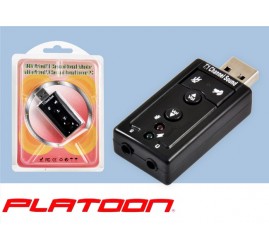 PLATOON PL-5664 USB TO 7.1 SES ÇEVİRİCİ APARAT