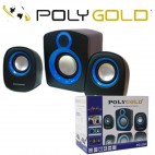 POLYGOLD PG-230 PC USB SPEAKER