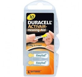 Duracell 10 PR70 Kulaklık İşitme Cihazı Pili 6'lı Paket