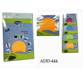 Addison ADD-444 35*35cm BEYAZ Mikrofiber Temizleme Bezi