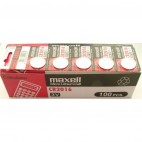 5 adet MAXELL CR2016 LITHIUM 3V DÜĞME PİL
