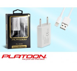 PLATOON PL-8496 İ PHONE 5/6 SARJ KABLO 5V1A SARJ
