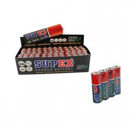 Supex AA Kalem Pil - 60 Adet