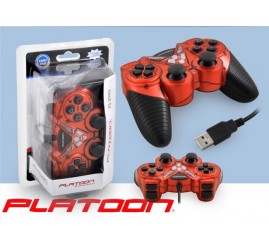PLATOON PL-2593 ANOLOG DUAL SHOCK VAKUM RENKLİ GAME PAD