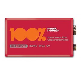 PEAKPOWER 9 VOLT PİL (PP1604E-2S1)