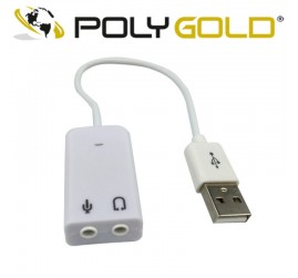 Polygold PG-303 USB Ses Kartı