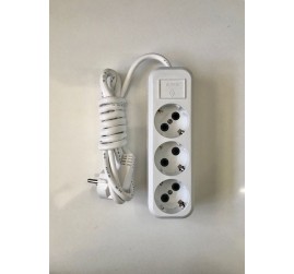 AS-EL ÜÇLÜ 2MT TOPRAKLI PRİZ