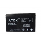 ATEX AX-12-7 12V 7AH AKÜ