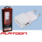 PLATOON PL-8987 PRİZ USB ÇEVİRİCİ 5V-2.1A SARJ
