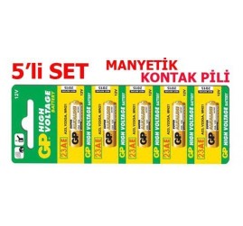 5 Adet GP 23AE A23 V23GA MN21 12V Kumanda Pili