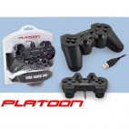 PLATOON PL-2596 USB ANALOG KABLOLU TİTREŞİMLİ OYUN KOLU GAMEPAD