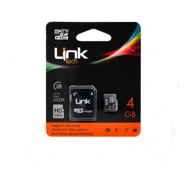 LinkTech 4 GB Micro SD Adaptörlü Hafıza Kartı