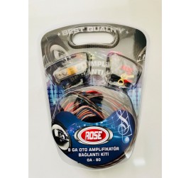 ROSE GA-80 8 GA OTO AMPLİFİKATÖR BAĞLANTI KİTİ