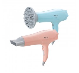 King K426 Candy Saç Kurutma Makinası 2300W (Pembe ve Mavi)