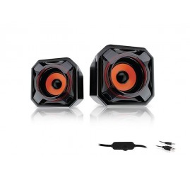 Mikado MD-177 2.0 5W * 2 Turuncu Mini USB Speaker