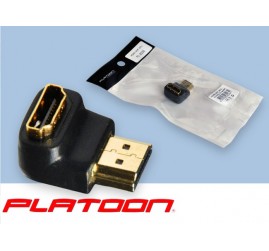 PLATOON PL-8255 HDMI F TO M 90 DERECE AÇILI ÇEVİRİCİ APARAT