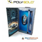 Polygold Işıklı Padli USB OYUN Mouse  PG-897