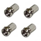 GLOBEX F-202 RG 6 F KONNEKTÖR-Pakette 100 Adet Bunur