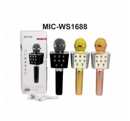 WSTER WS-1688 KARAOKE MİKRAFON