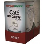 TeknoGreen TK-CAT06 305m 0.57MM 23AWG CCA UTP Cat6 Kablo