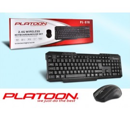 PLATOON PL-376 WIRELESS KLAVYE&MOUSE SET