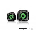 Mikado MD-177 2.0 5W * 2 Yeşil Mini USB Speaker