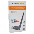 POLYGOLD PG-716 WİRELESS MİNİ USB ADAPTÖR 150Mbps