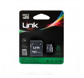 LinkTech 8 GB Micro SD Adaptörlü Hafıza Kartı