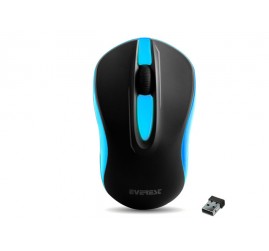 Everest DLM-380 Siyah/Mavi Optik Kablosuz Mouse