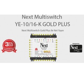 Next YE-10/16 Gold Sonlu Uydu Santrali Gold Serisi