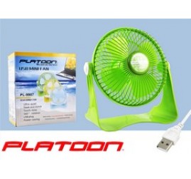 PLATOON PL-9907 USB VANTİLATÖR (PVC KASA)