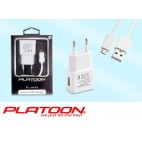 PLATOON PL-8495 2İN1 LUNA UÇ SARJ KABLO 5V-2.1A SARJ