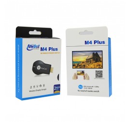 AnyCast HDMI M4 PLUS Kablosuz Görüntü Ses Aktarıcı TV İos Android