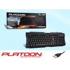 PLATOON PL-140 USB MULTİMEDİA KLAVYE